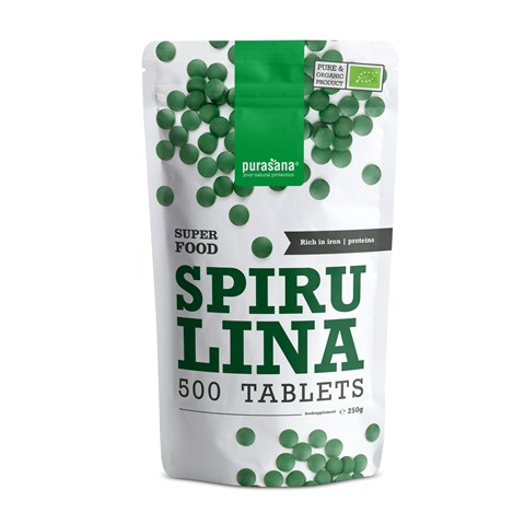 Spirulina 500 mg tabletten
