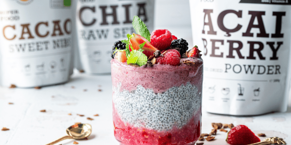 acai chia jar