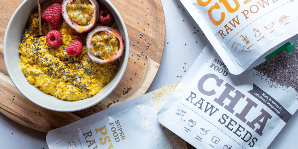 Chia & Kurkuma Overnight Oats