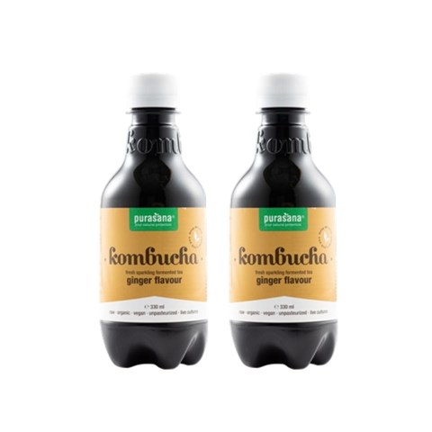 DUO Pack Kombucha fresh ginger