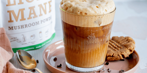 Wintersmoothie met Lion’s mane