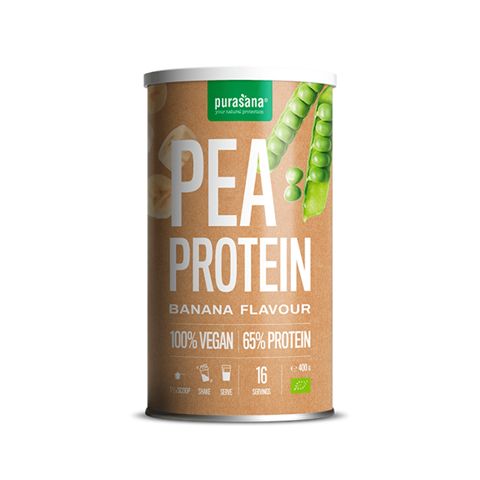 Vegan protein pea - banaan