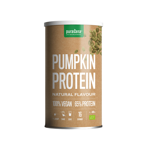 Vegan protein pompoen