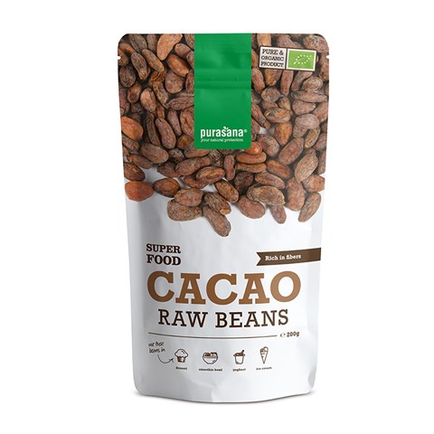 Cacao raw beans