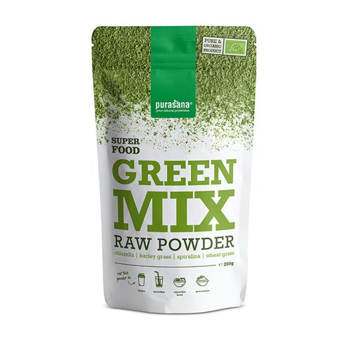 Green mix raw powder
