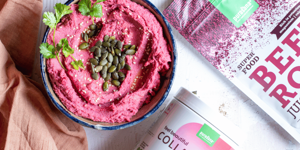 rode bieten hummus